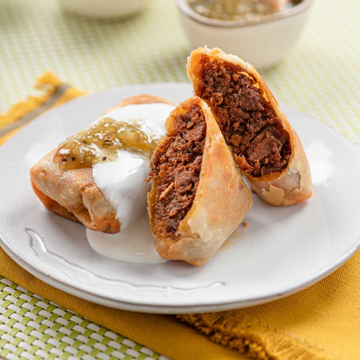 Chimichangas con Chilorio Chata listo para comer