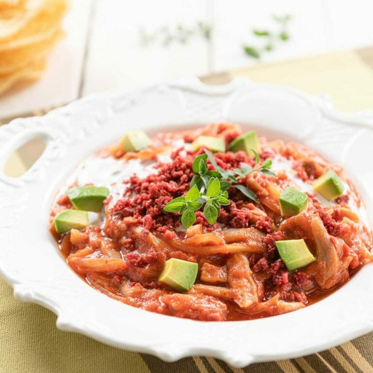 Chorizo Chata de Soya, ingrediente principal para la receta de Tinga de Setas y Chorizo