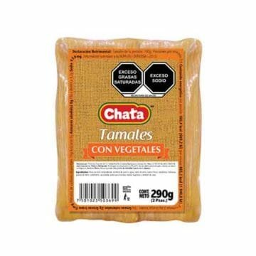 Tamal de vegetales para llevar en Productos Chata