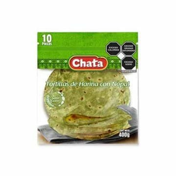 Pruebas estas ricas Tortillas de Harina con Nopal, una opción muy saludable