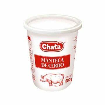 Encuentra la manteca de cerdo en la tienda de productos Chata, compra ahora