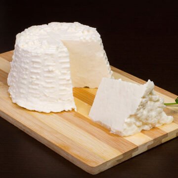 Asadera chica de 360g, queso artesanal de Productos Chata México