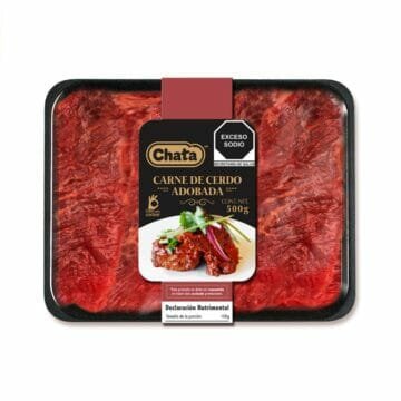 Compra la carne adobada de cerdo lista para cocinar de Productos Chata