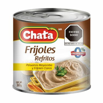 Prepara platillos deliciosos con Frijoles Refritos de Productos Chata.