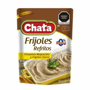 Deliciosos frijoles mayocoba de Productos Chata