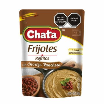 Pouche de Frijoles con Chorizo Ranchero Chata