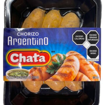 Chorizo Argentino Chata 330gr 1/10