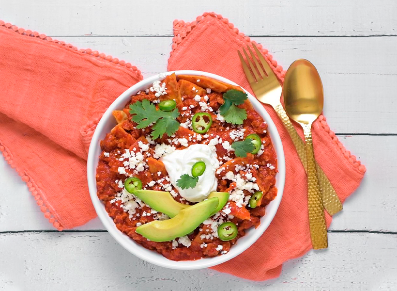 CHILAQUILES CON CHORIZO DE LOMO CHATA WEB - Chilaquiles Con Chorizo de Lomo Chata