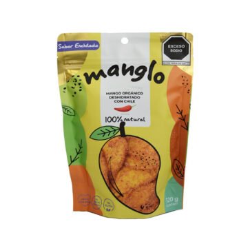 MANGO ORG DESHIDRATADO C/CHILE MANGLO 120GR