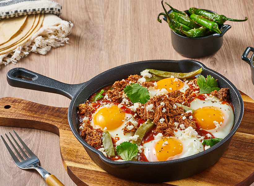 receta-facil-huevos-ahogados-con-chilorio receta fácil de huevos ahogados con chilorio