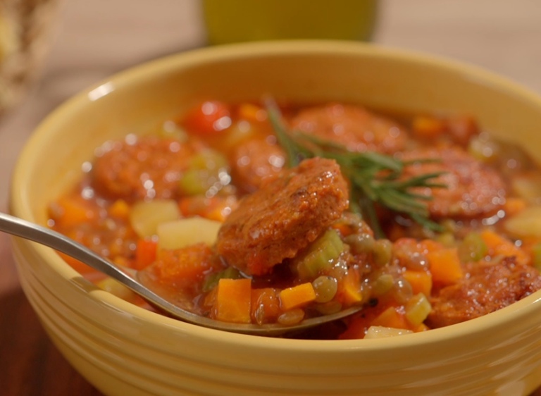 lentejas con chorizo